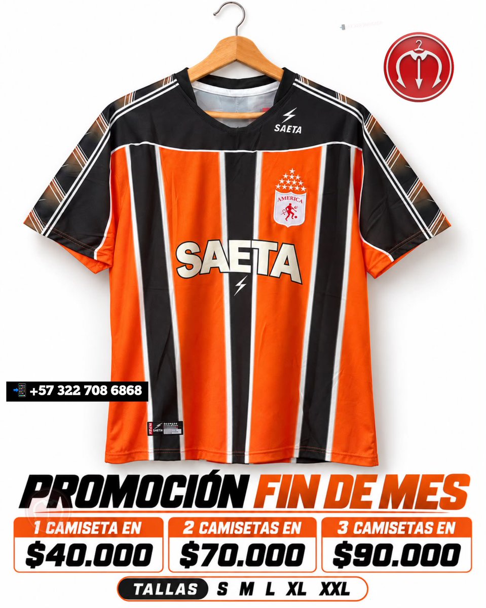 MegaStore_Co's tweet photo. Promoción Saetas🇦🇹‼️
S M L XL XXL⚠️

Se vienen los Cuadrangulares.🏆

Visítanos en Cali y Palmira Centro.🌴

📲Pide nuestro Catálogo
📲 +57 322 7086868

Domicilios y envíos. https://t.co/tsTmQZCyb2
