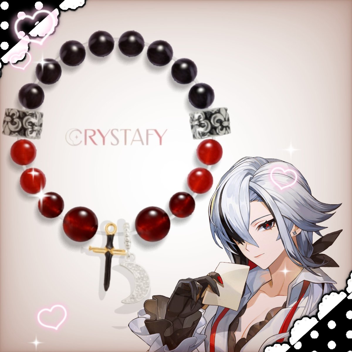 vamparlette_x's tweet photo. cute displays to try to cheer myself up .. 💕 i love my f/os 

do you like the bracelets i made them ? are they fitting ? ♡ https://t.co/bYTuoDRtMA