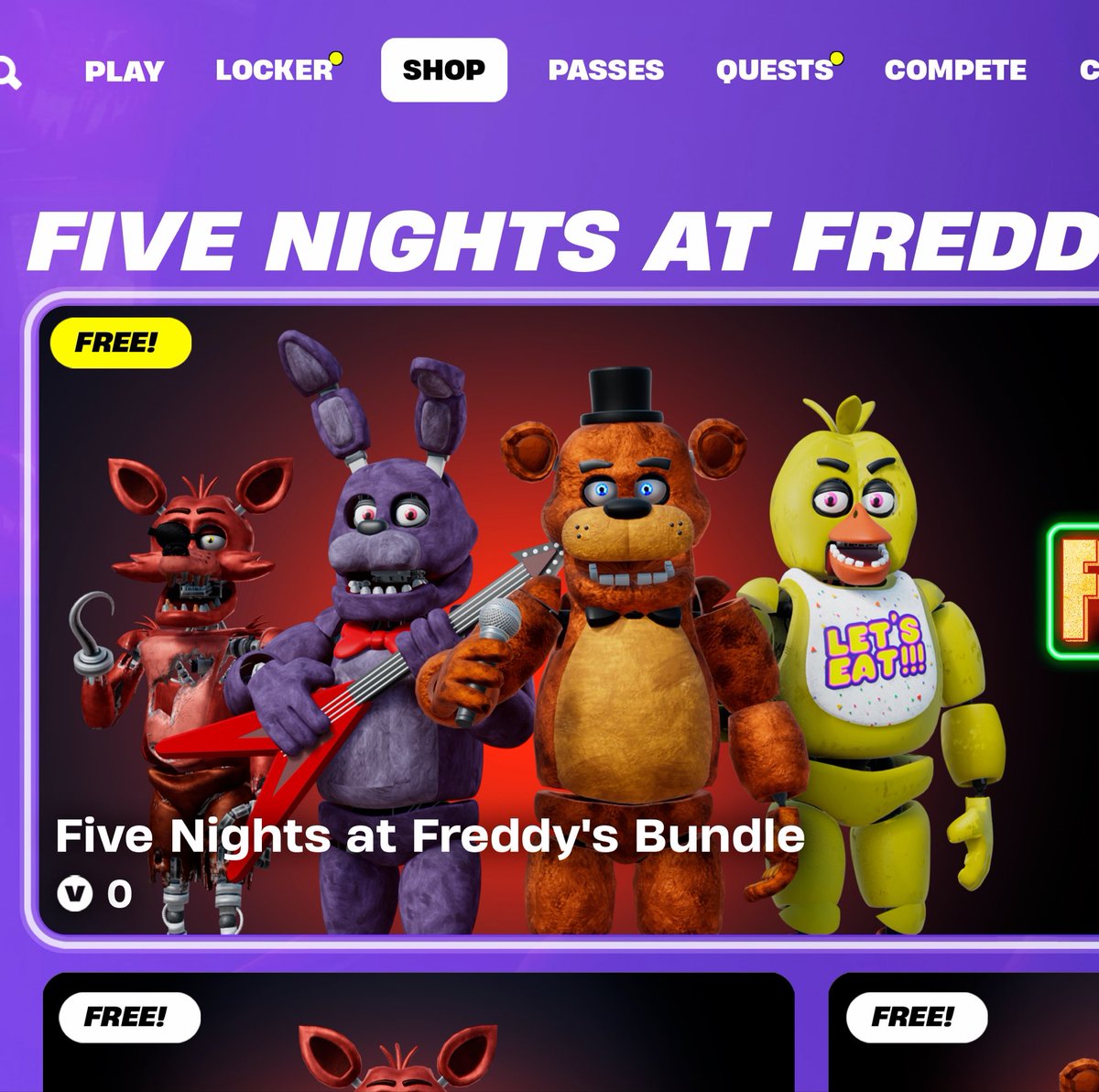 oShven's tweet photo. FNAF x FORTNITE SKIN GIFT 🎁 🐻🔥

- Follow me and @Castgfishy 
- Must sure you have notifications on
- Like and Share this post 
- Winner will be picked in 48 Hours
- You can choose a FNAF skin of your choice reply with your epic games and what skin you would like. GOOD LUCK 🫶

Not required but appreciated consider using code “OOSHVEN” in your Fortnite Shop please and thank you! #EpicPartner #fortnite