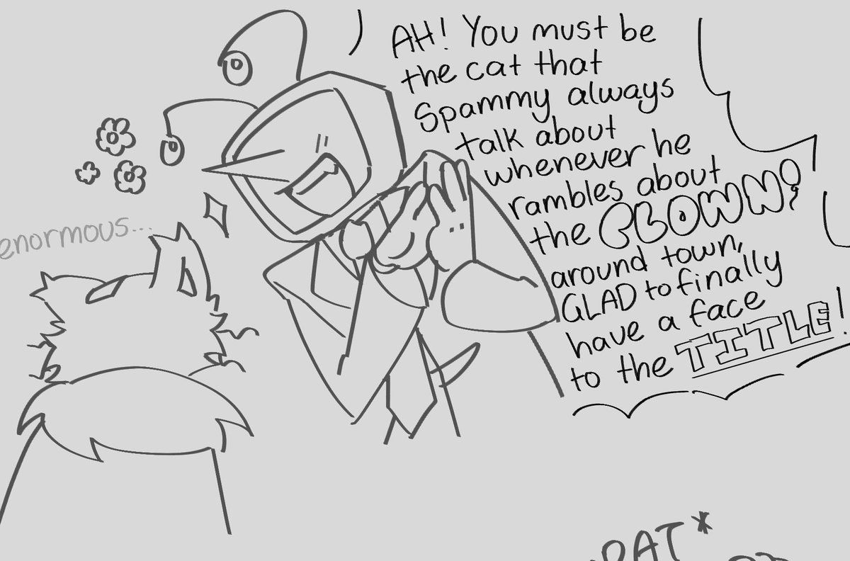 pepkkett's tweet photo. "Is it okay to ask seamtenna and jealous jevill..? Bcuz its always spamvil and jealous tenna๐๐" ~ https://t.co/gD21MzFywo
(1/2) First time drawing Tenna, kinda nervous #tenna #seavil https://t.co/h5cmCvHPkq
