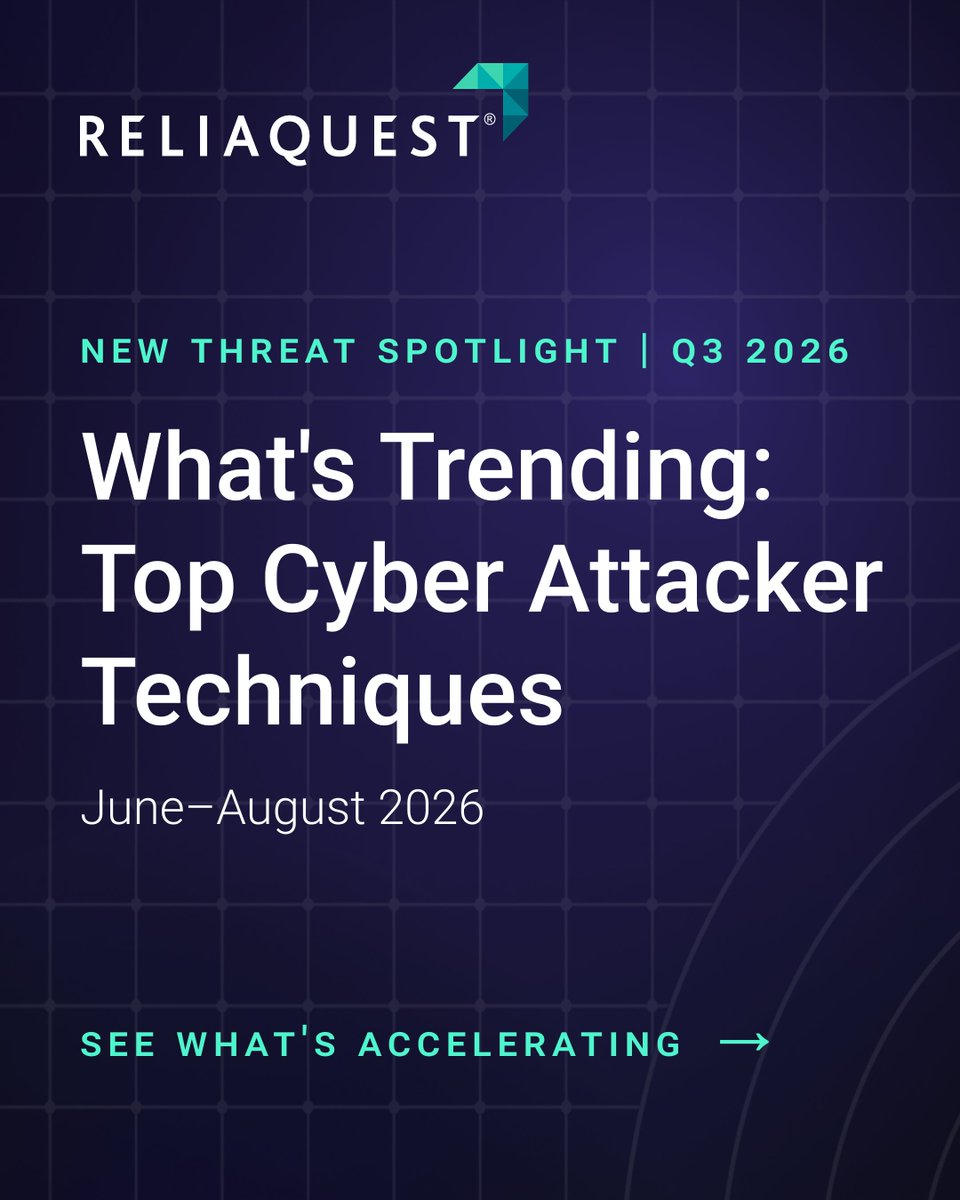 ReliaQuest's tweet photo. Ransomware brands changed. Attack paths didn’t.

Attackers still win with trusted identities—vishing, device-code phishing, Teams impersonation. Agentic AI helps security teams see and stop the chain.

See top cyber attacker trends: https://t.co/c4oMlZAVxA

#ReliaQuest #AgenticAI https://t.co/t0WJmZ9tKD