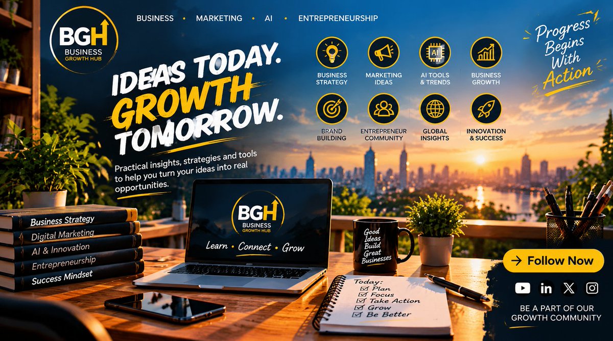 finance1005's tweet photo. Turn your ideas into action and transform your vision into real growth. 
Explore smart strategies, innovation, and business insights designed to help you build a stronger future.
#BusinessGrowth #Entrepreneurship #Innovation #BusinessStrategy #FutureSuccess https://t.co/t4ZynF2FNg