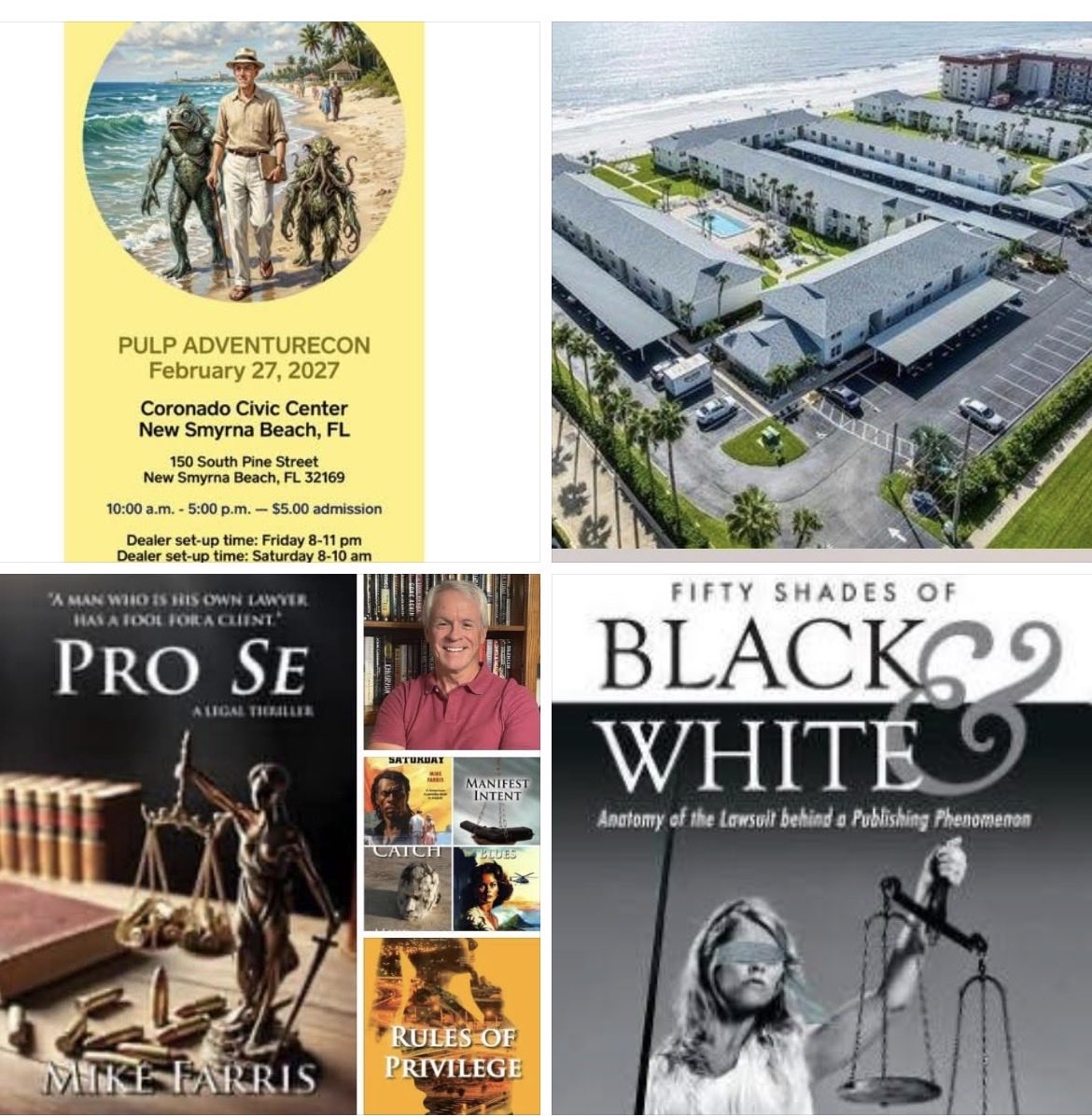 parente_audrey's tweet photo. Guest at https://t.co/cxSw3dDSnI
Feb.27,2027…New Smyrna Beach

Mike Farris is a 1983 cum laude graduate of Texas Tech University School of Law, where he was an associate editor on the Texas Tech Law Review. Many of his books are published by Bold Venture Press. https://t.co/MNEjQIlnwg