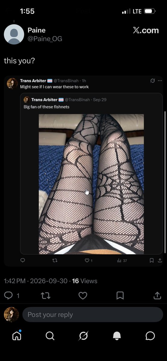 TransBinah's tweet photo. Porn addicts on their way to make everything sexual when it’s not ✌️🫩 https://t.co/1pSOERZDlg