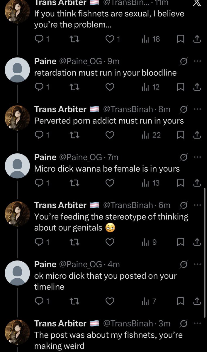 TransBinah's tweet photo. Porn addicts on their way to make everything sexual when it’s not ✌️🫩 https://t.co/1pSOERZDlg