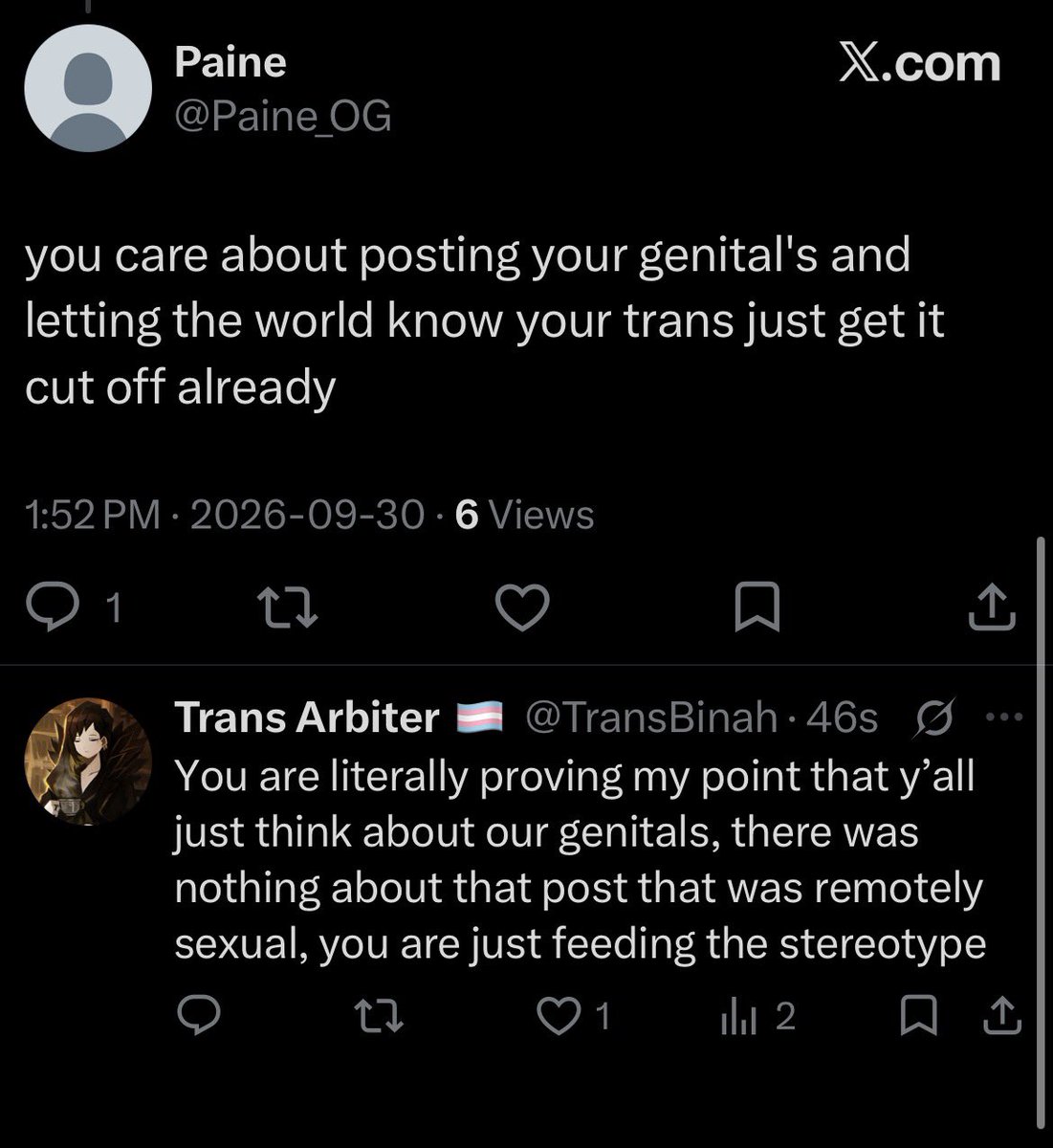 TransBinah's tweet photo. Porn addicts on their way to make everything sexual when it’s not ✌️🫩 https://t.co/1pSOERZDlg