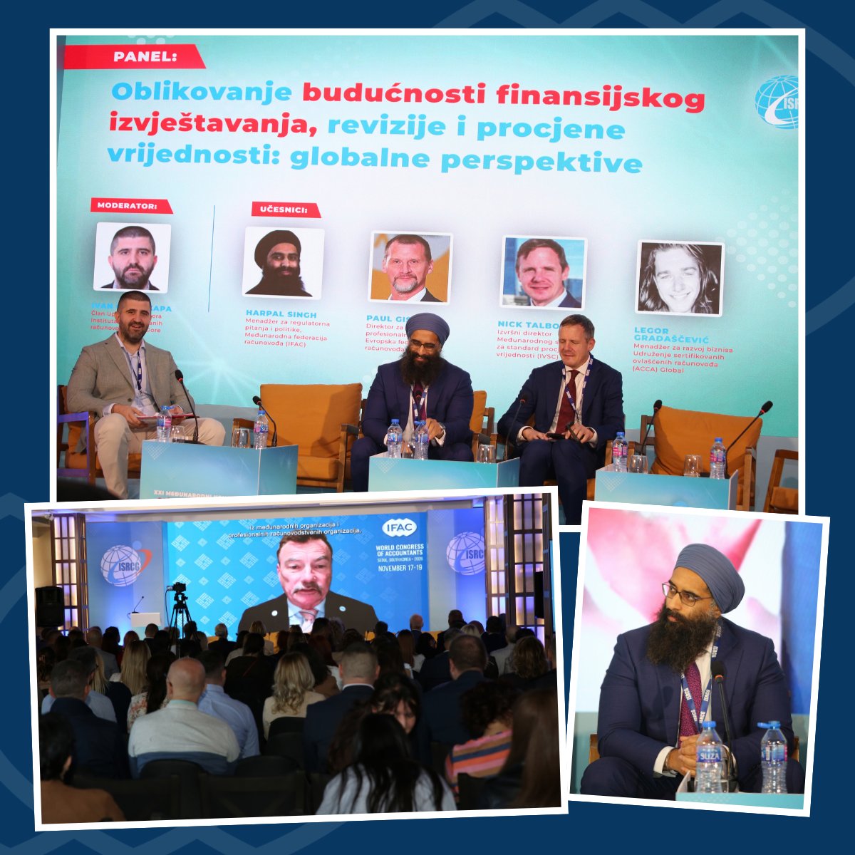 IFAC's tweet photo. 🌍 IFAC joined the XXI International Congress of Accountants and Auditors of Montenegro, with IFAC CEO @LeeWhiteFCA and Harpal Singh sharing global perspectives on trust, reporting, audit and the future of the profession.

Thank you to ICAM for bringing the profession together! https://t.co/0S7QGZD5jc