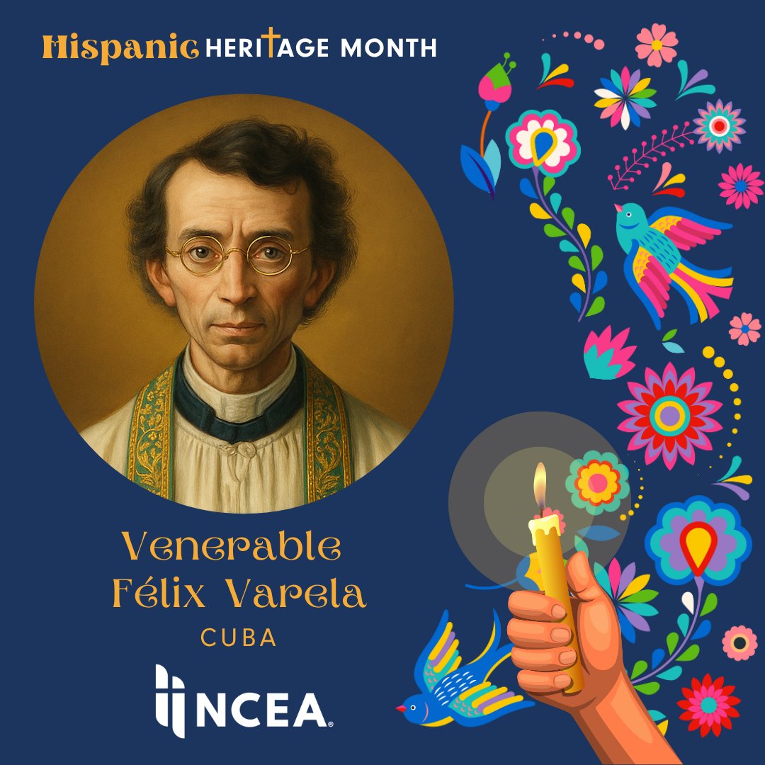 SJDCHS's tweet photo. Ven. Felix Varela was a Cuban priest, educator, and advocate for human dignity. Born in Havana, he dedicated his life to faith, education, serving immigrants in New York, and defending the dignity of the poor.
“...there is no homeland without virtue, nor virtue with impiety.” https://t.co/rSB7X9xTd0