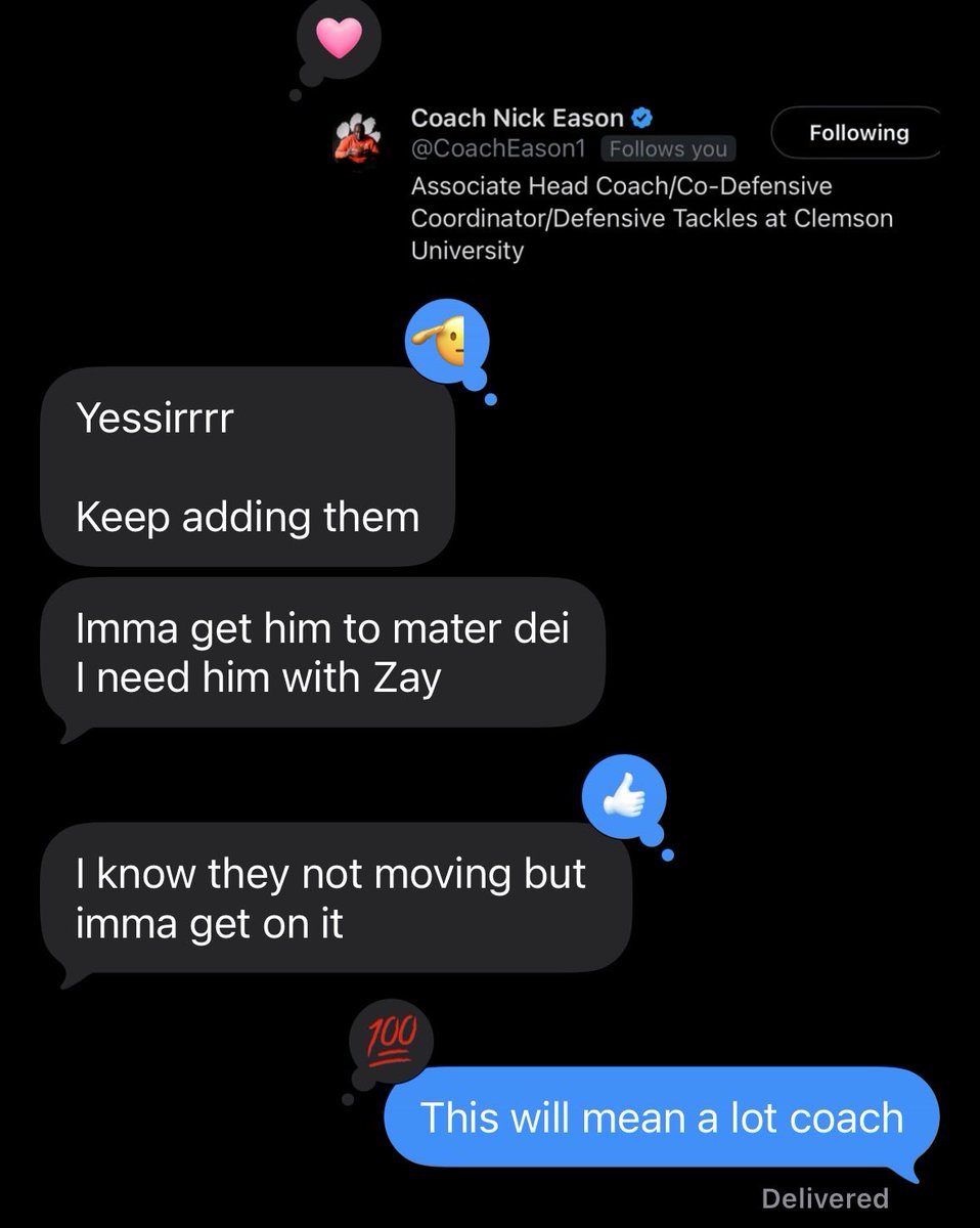 AndrewLance21's tweet photo. This means a lot to our family. Isaiah Danns’ father reached out and told us he wants to help get Andrew to Mater Dei so he can play alongside Isaiah. Knowing another football family believes in my son enough to advocate for him is something we truly appreciate. Nothing is promised—we just hope Andrew earns an opportunity to compete, develop, and prove himself. Thank you for believing in #21. 🙏🏾🏈

#MaterDei #GoMonarchs #ClassOf2031 #RB #DB #Recruiting #EarnedNotGiven