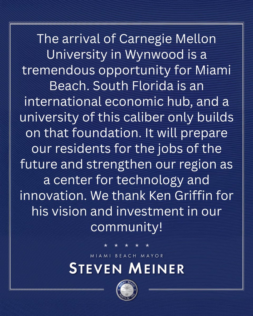 StevenMeiner's tweet photo. @CarnegieMellon @Citadel https://t.co/YYYJQYDWlu