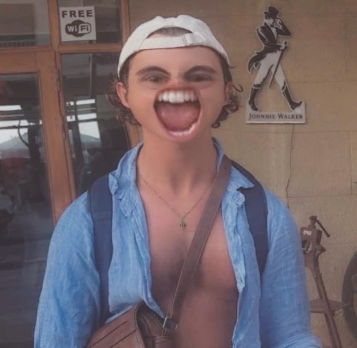 taylormichaeli's tweet photo. Are you catching flys there bro @BrodyMichaelis_ aha lol love embarrassing my brother🤣🤣 https://t.co/0kbCx3krIB