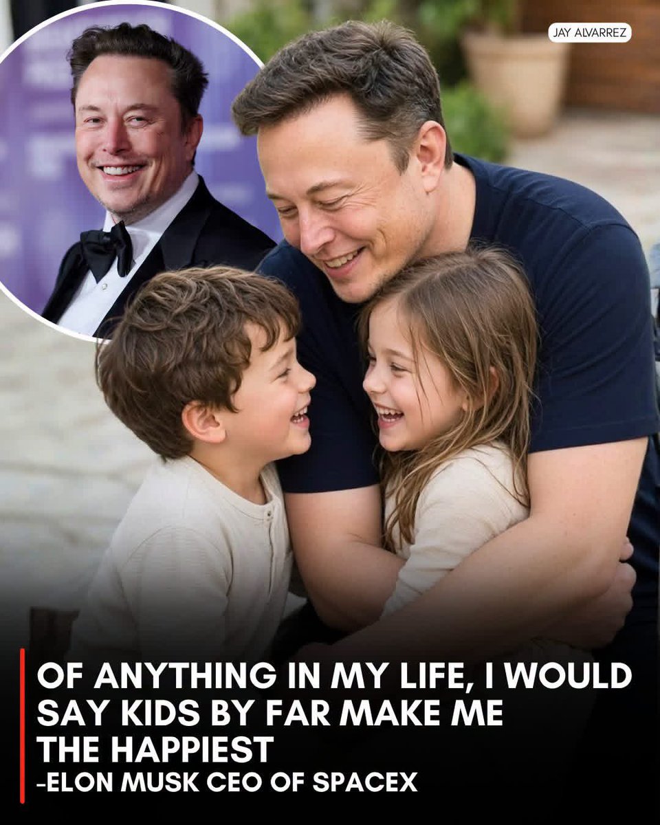 BarronTrumpwwG's tweet photo. Musk made the comment during a 2016 Code Conference interview, explaining that he tries to reserve time for his children because he enjoys spending time with them. He described his kids as making him happier most of the time, even while joking about the occasional difficult momen https://t.co/ytwKD45p9f