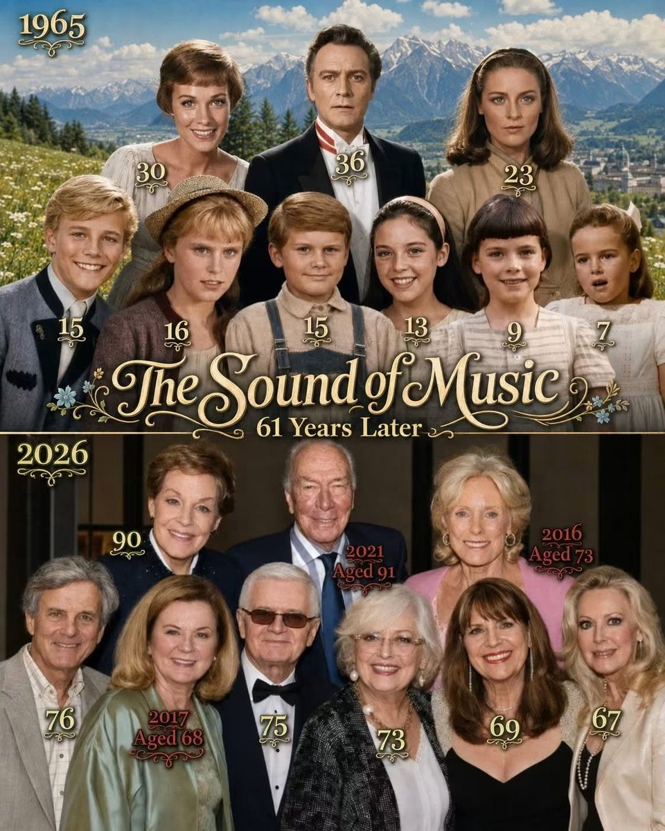 ChonlozB's tweet photo. Von Trapp Family ♥️🌟🌹✨🥰🎹
🎬 The Sound of Music —♥️🌟🏵️
61 Years Later | 1965 → 2026 https://t.co/tmMI0Vfcwh