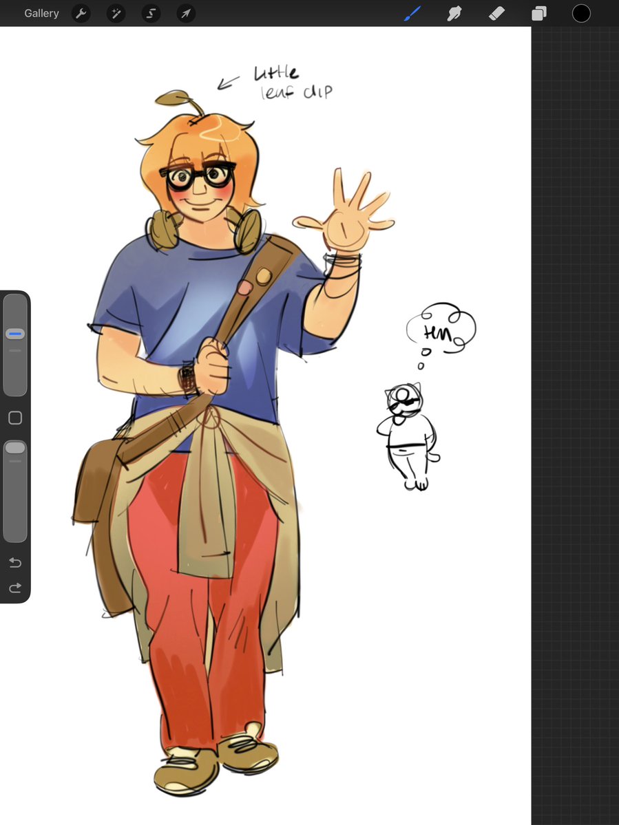 uf2pia's tweet photo. I’m trying to actually get Factys features right bc before I think it was just . Generic white blonde with longish hair and glasses #factattackadventures https://t.co/wRnlWK4AKU