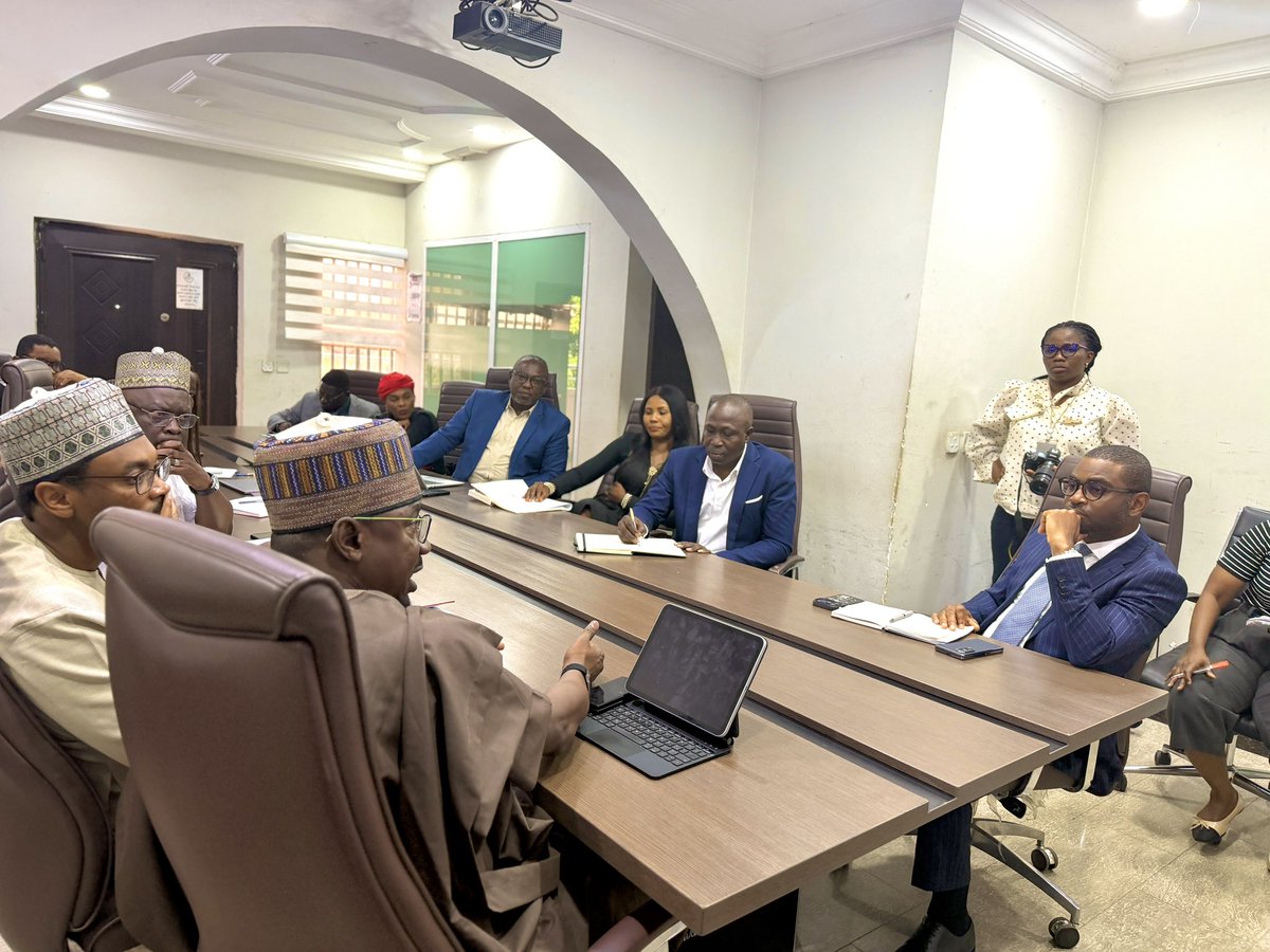 abbaaliyu_'s tweet photo. Whenever we deploy electricity infrastructure, one of my biggest concerns is what people will be able to do with the power. If it helps a farmer irrigate throughout the year, a processor reduce losses or a rural business expand, then that investment can become a catalyst for economic progress.

I met with the NIRSAL Plc team to review the Memorandum of Understanding we signed last year and discuss how to accelerate the productive use of energy across Nigeria’s agricultural sector. Our partnership brings together the REA’s experience in rural electrification and NIRSAL’s expertise in helping agricultural businesses access finance.

A major focus of our discussion was the Vendor Financing Framework our teams are developing. It aims to make solar powered equipment more accessible for irrigation, farm mechanisation, processing and cold storage. Under the proposed arrangement, the REA would provide performance based grants through the DARES productive use of energy component, while NIRSAL would offer credit risk guarantees to encourage financing for providers deploying these solutions.

The framework is still being finalised, but the goal is clear. We want farmers and rural businesses to have a better chance to increase production, reduce losses after harvest, raise incomes and create jobs within their communities.

I thank the NIRSAL team for the productive conversation and their continued commitment to this partnership. Our teams will keep working through the details so that our shared plans become practical, measurable support for rural Nigerians. For me, that is what it means to power livelihoods alongside homes.

#EnergyAccess #ProductiveUseOfEnergy #Agriculture #DARES #RuralElectrification #RenewableEnergy #abbaaliyu