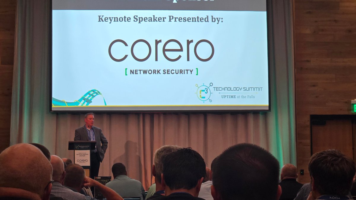 Corero's tweet photo. That's a wrap on the #C3TechSummit2026!

We loved being in the field, showing organizations how to move from reactive defense to automated, real-time #DDoS protection that keeps critical services online. https://t.co/HAM7CWqK4N