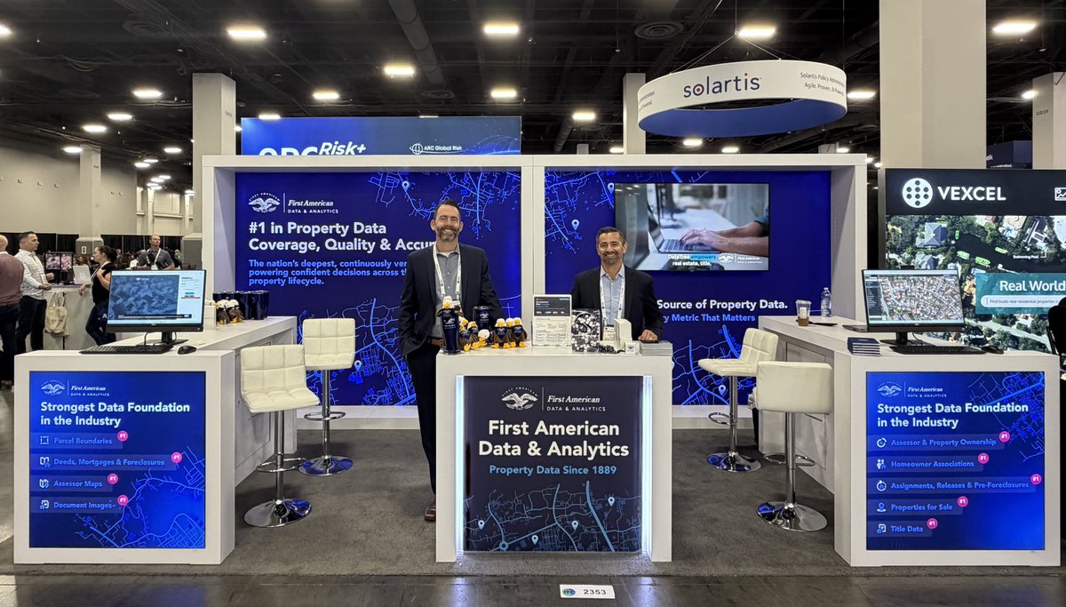 FirstAmDNA's tweet photo. We’re live at ITC Vegas! Stop by booth #2353 to meet the First American Data & Analytics team and explore how trusted property intelligence can support your insurance workflows.
https://t.co/aPe4KbcB5J
#ITCVegas #PropertyIntelligence #FirstAmericanDNA https://t.co/EQ33ykBAH6