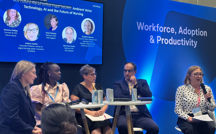 digitalhealth2's tweet photo. ICYMI:

Nursing leaders have warned that the NHS risks missing the full benefits of ambient voice technology (AVT) by treating it as a documentation tool rather than using it to redesign nursing care around patients.

https://t.co/loHhP7t6he https://t.co/I8mbtlEWpU
