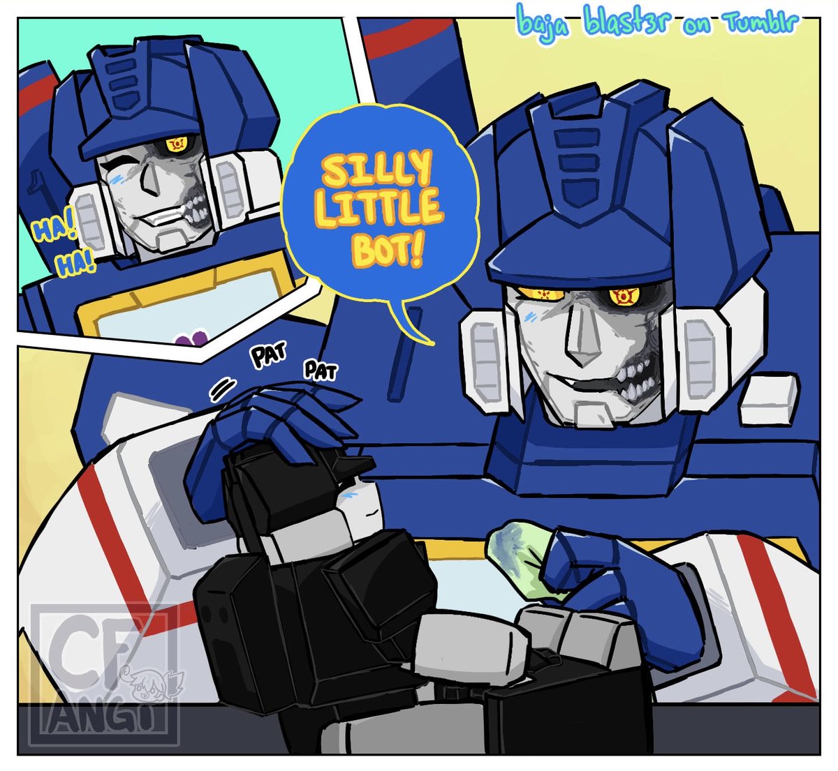 cfangi_art's tweet photo. Imitation is the sincerest form of flattery 

#Transformers #maccadam #soundwave #soundblaster https://t.co/gPaAt0yR5f