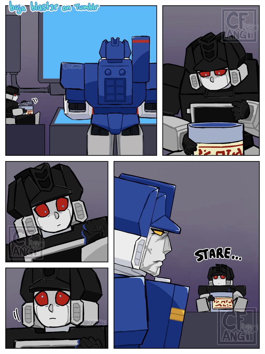 cfangi_art's tweet photo. Imitation is the sincerest form of flattery 

#Transformers #maccadam #soundwave #soundblaster https://t.co/gPaAt0yR5f
