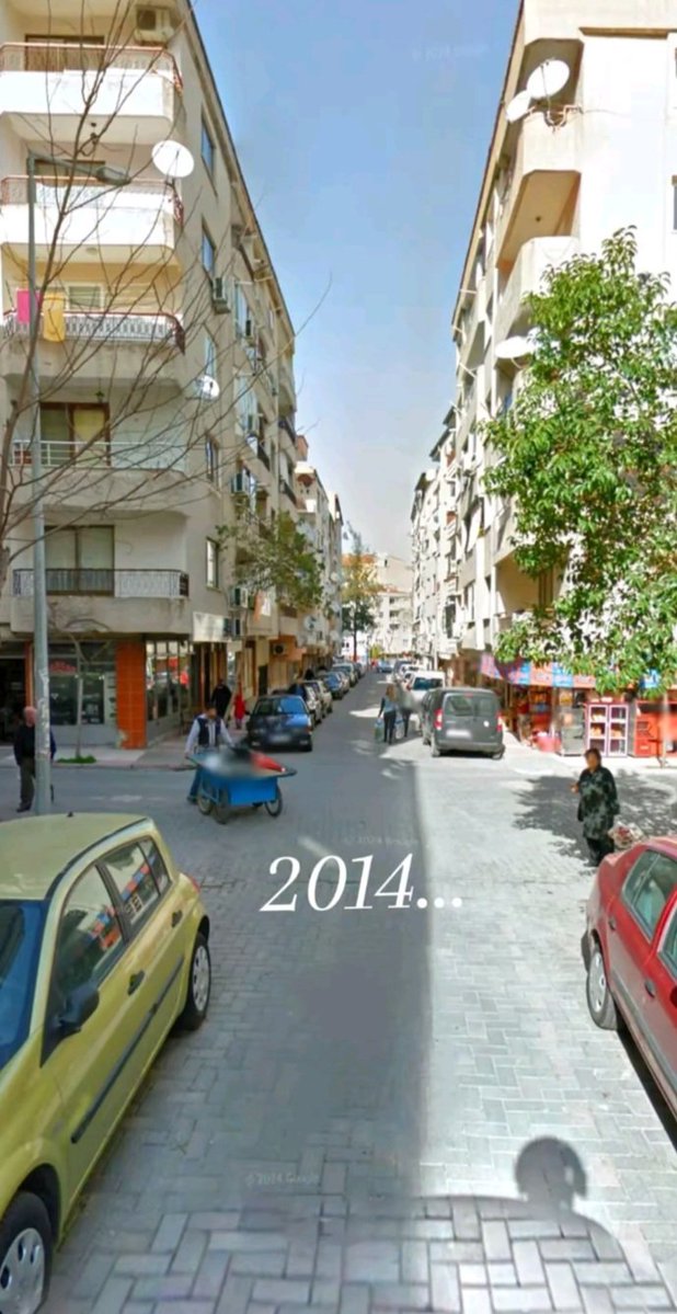 DunyaNotlariTR's tweet photo. Bir kullanıcı 2024 ve 2014 tarihlerine ait sokak resimlerini karşılaştırdı. https://t.co/xS44DaCwHr