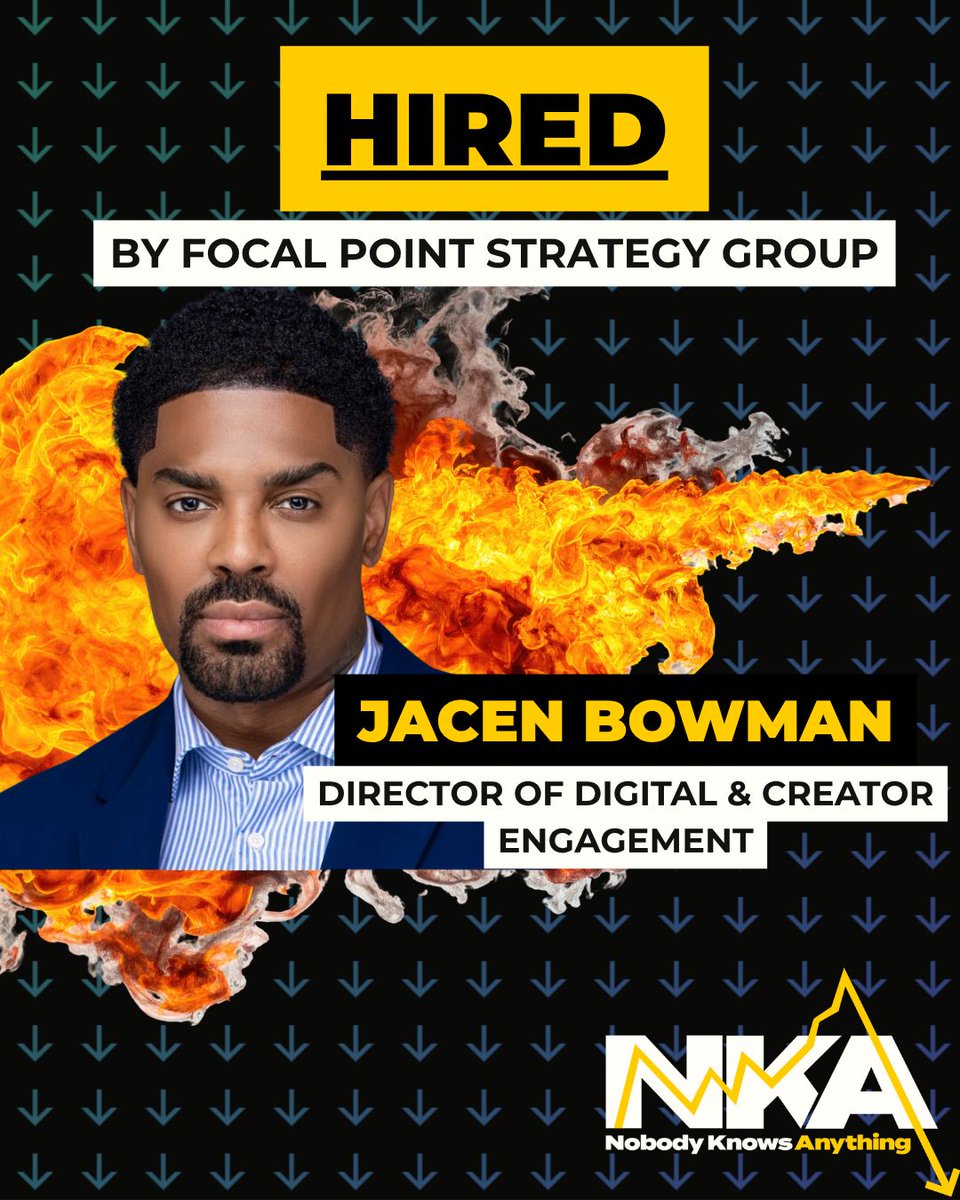 NKAnythingPod's tweet photo. 🚨BREAKING: @FocalPointStrat hires @JacenBowman as director of digital &amp; creator engagement. https://t.co/LQCfe14eI4