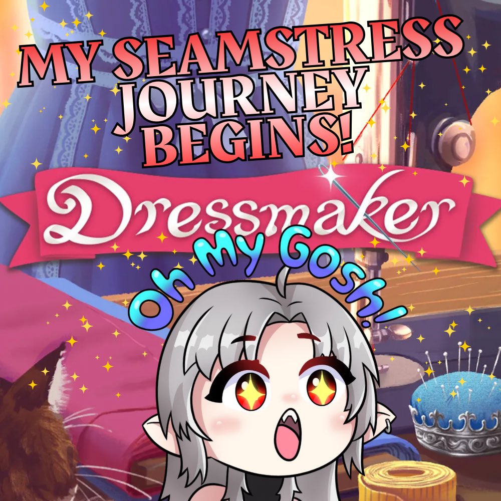soy_pixxi's tweet photo. 🔴TIME TO SEW, OH MY GOSH!✨
#VTuber #ENVTuber #TwitchStreamer #Dressmaker #SponsorMe
https://t.co/V5MgDGT0uU https://t.co/LdKDwiixmz