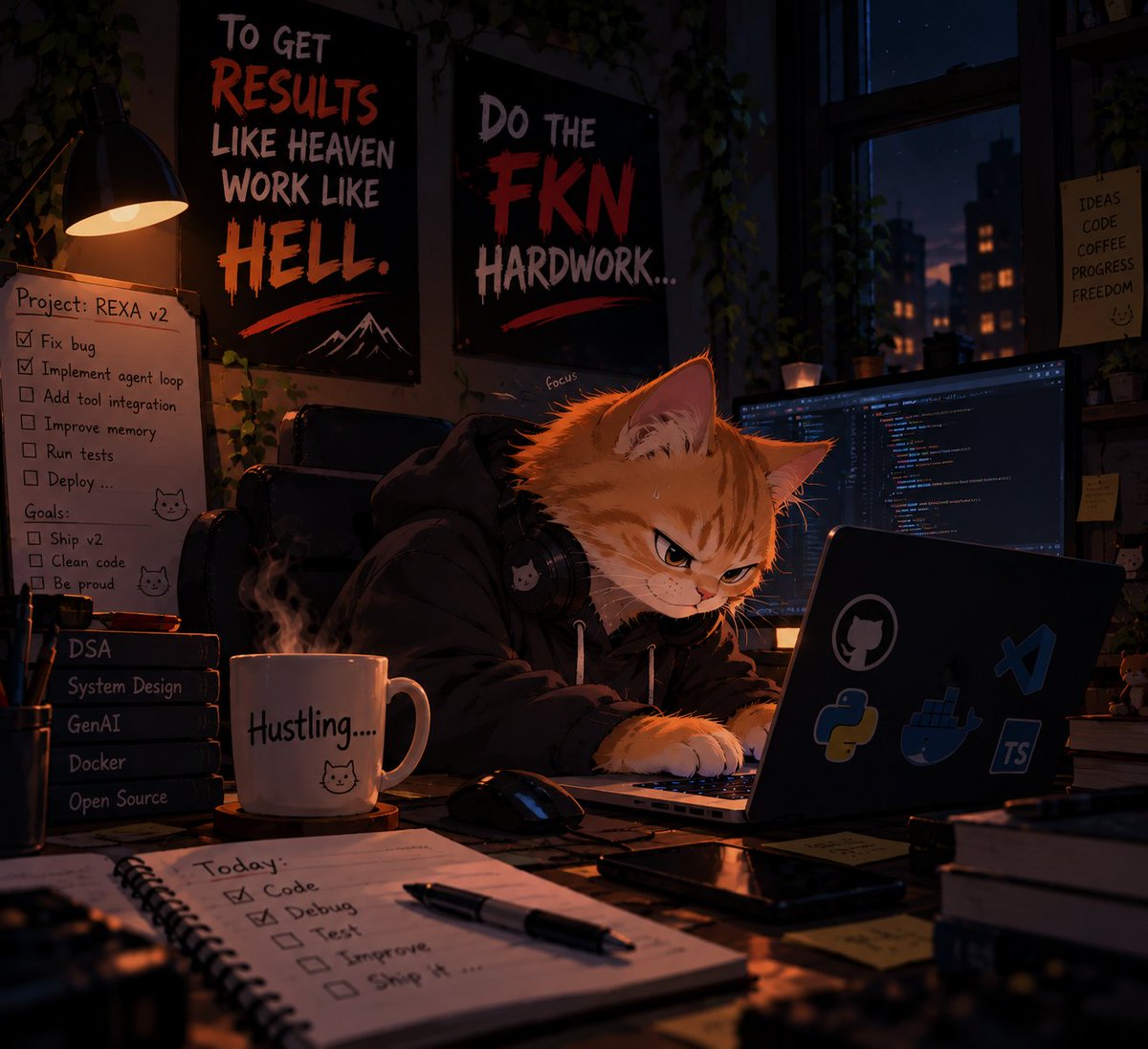 itssubhamoy's tweet photo. Today’s work log:
• Checked & replied to mails
• Attended an interview
• Worked on 2 GitHub issues + PRs
• Reviewed, merged & closed a REXA contributor issue
• Finished an Internshala skill-assessment task + PR
• Revised HashMap + solved 2 DSA problems
#internview #worklog https://t.co/c1sMVU9IG8