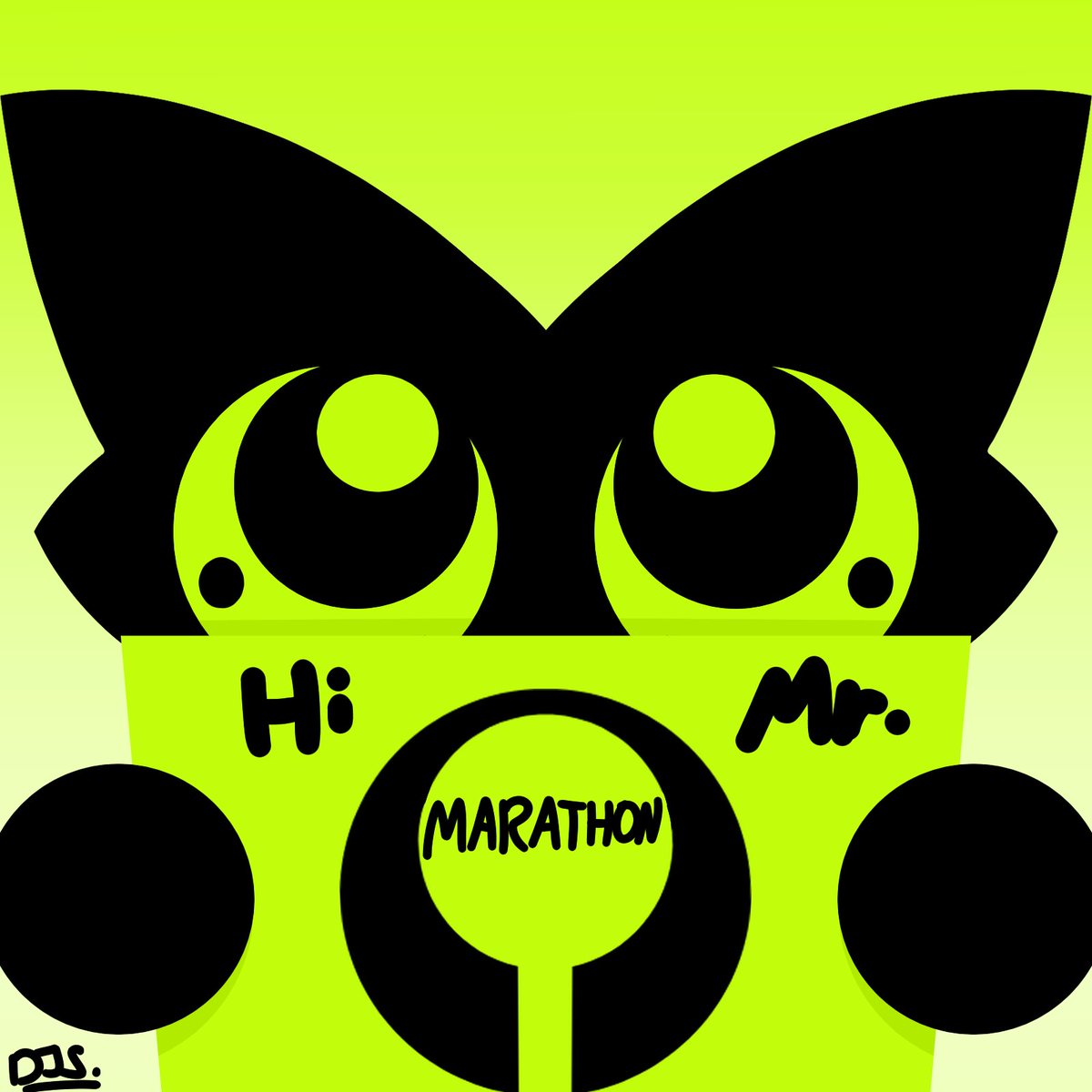 FURATHON's tweet photo. //:INCOMING_RESPONSE. . .
> SGL_RCV: BLK_CAT
> Hi Mr. @MarathonTheGame :3

>_END

#furathon #marathonart https://t.co/ic6eTWu8vo
