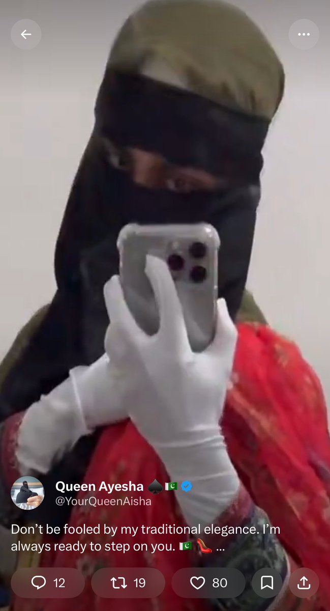 slaveofanaya's tweet photo. Your hijabi “queen” is actually your uncle Ahmed wearing silicone butt to make it bigger mixed with ai too, coz his real ass is flat . Yourqueenaisha 😂 looks like a Bengali uncle. It’s definitely a sub pretending to be a domme https://t.co/jKrk3YFnyc
