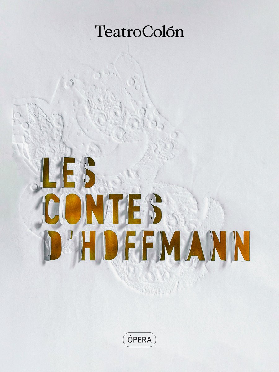 TeatroColon's tweet photo. LES CONTES D'HOFFMANN 🎭
A partir del 9/10, la célebre ópera de Jacques Offenbach, «Les Contes d'Hoffmann» retorna al escenario del Teatro Colón en la gran puesta escénica de Eugenio Zanetti y contando con la dirección musical de Carlo Montanaro. https://t.co/88qdtaVUjl