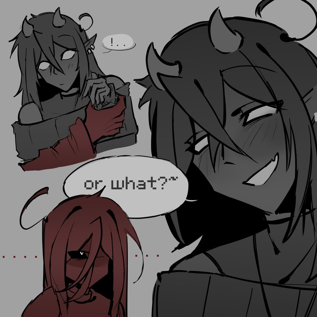 otstante1919's tweet photo. you're in danger twix #twixxel x #creator 
part 1 https://t.co/ctFGfqNypr
