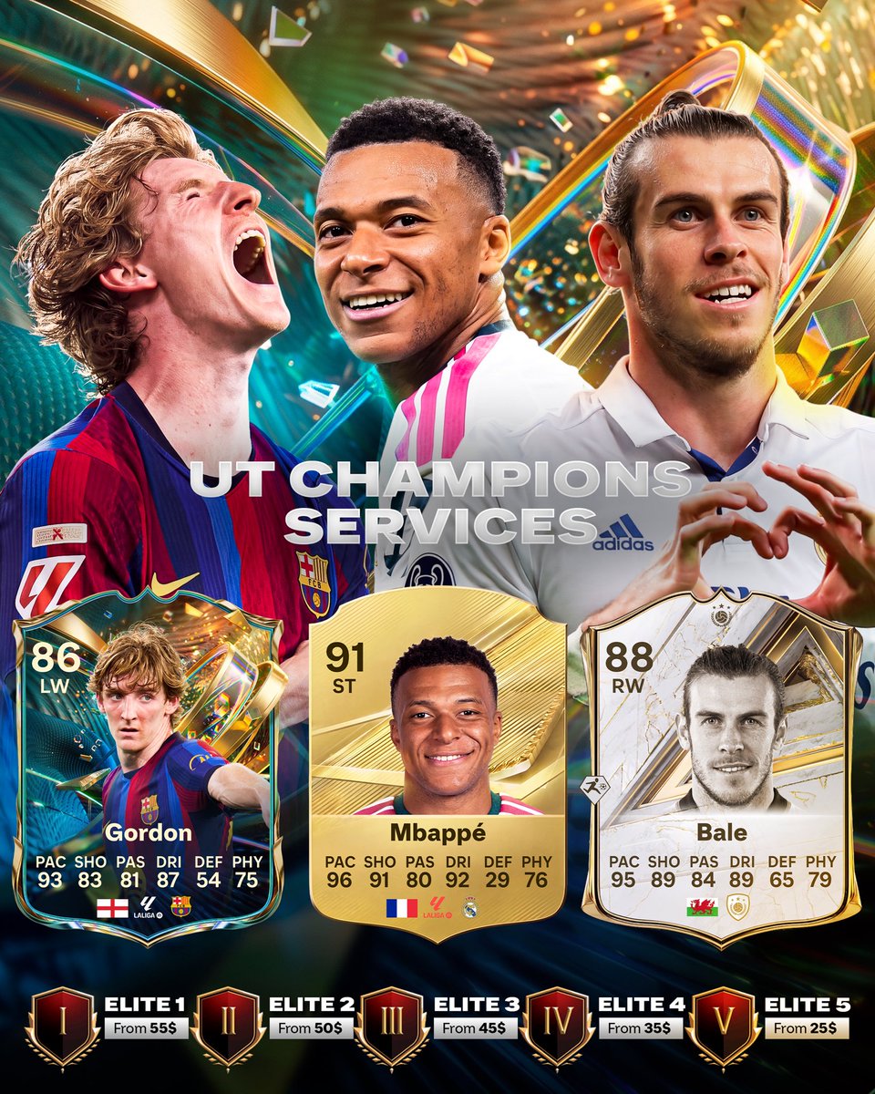 FUTProvider's tweet photo. 👑 WE ARE TAKING ORDERS FOR THE 1ST FC27 WEEKEND LEAGUE 👑

💰Obtain the absolute Best Rewards
🔥 Played by Pro players
🤯 Best boosting prices on the market
✅ 2000+ orders completed 
📩 Message us @FUTProvider to make a booking

#FC27 https://t.co/xldVwuMbX0