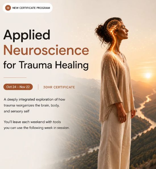 DrAschwartz's tweet photo. Join me and four leading experts for The Embody Lab’s 30-Hour Applied Neuroscience for Trauma Healing Certificate, where we’ll connect neuroscience with somatic, affective, and narrative approaches to clinical practice.

🗓 Oct 24–Nov 22, 2026
🔗https://t.co/MZ12xqKDOU https://t.co/1DJUJDkmCY
