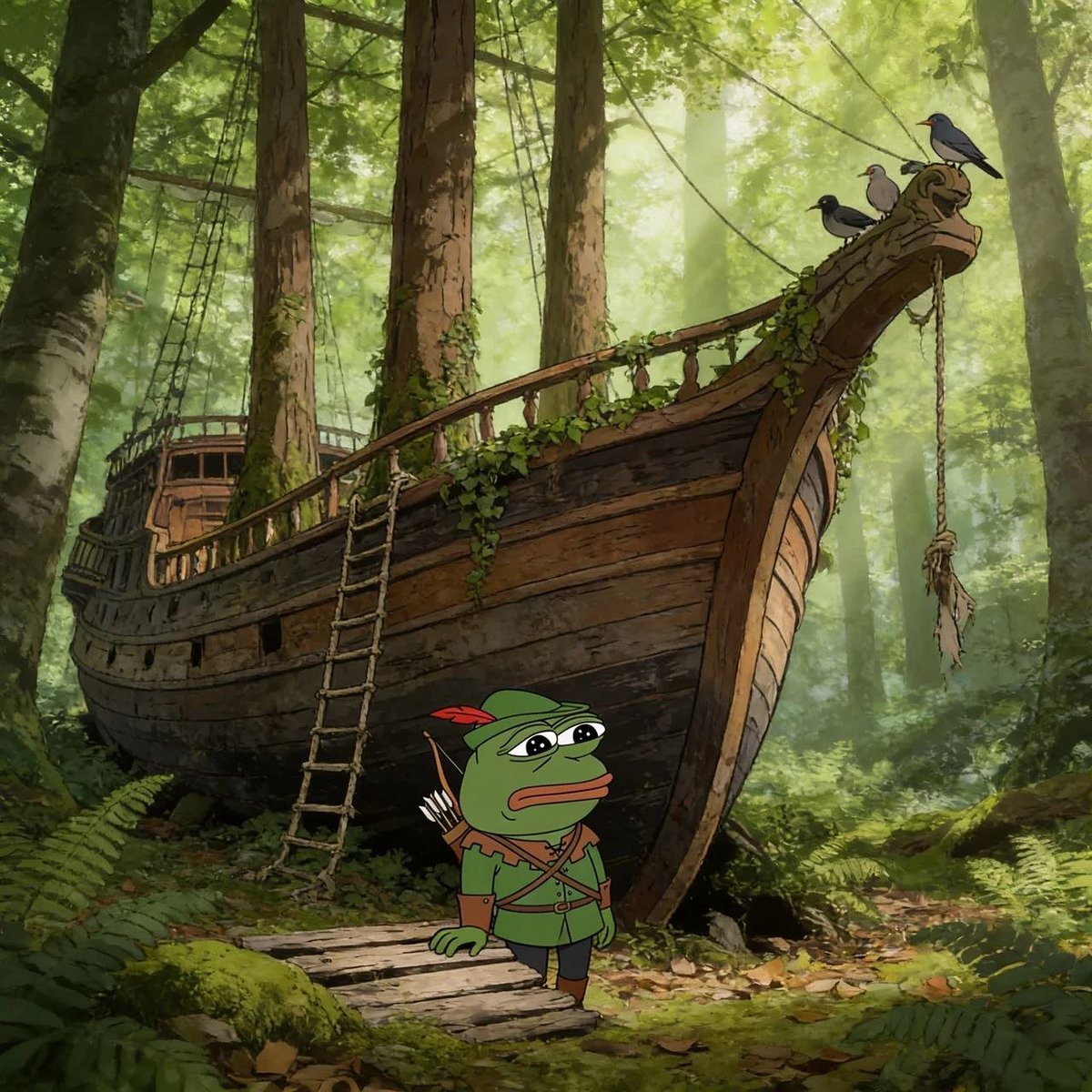 RobinPepeCoin's tweet photo. Landlocked https://t.co/VK8dZLrjJV