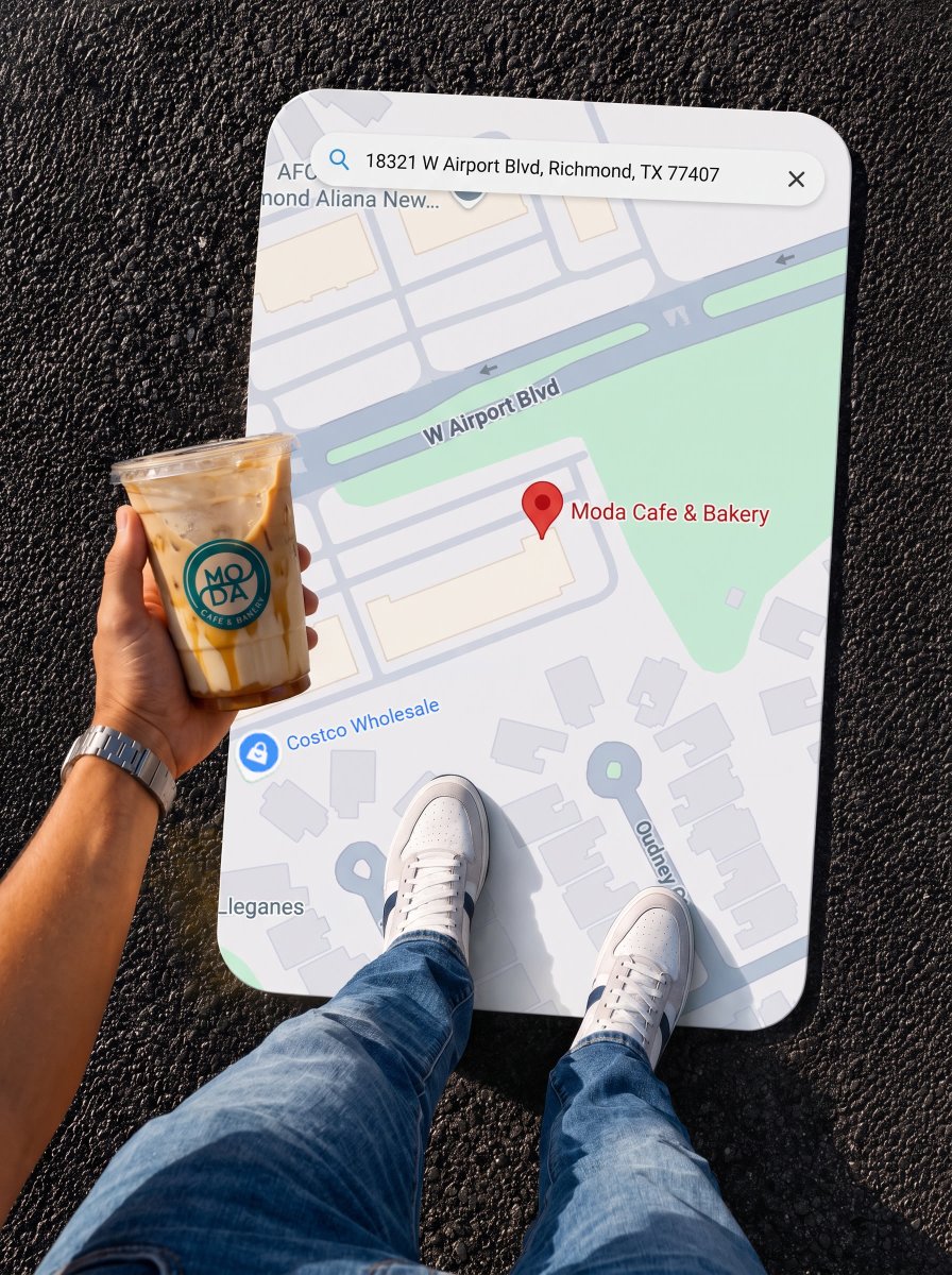 modacafetx's tweet photo. Your next cafe stop in Richmond, TX is here. 📍☕

Moda Cafe &amp; Bakery brings fresh flavors, delicious desserts, quality drinks, and a welcoming atmosphere all in one convenient location.

Visit us at 18321 W Airport Blvd and enjoy your new local favorite. 

#richmondtxeats https://t.co/mXfRcDtdnc