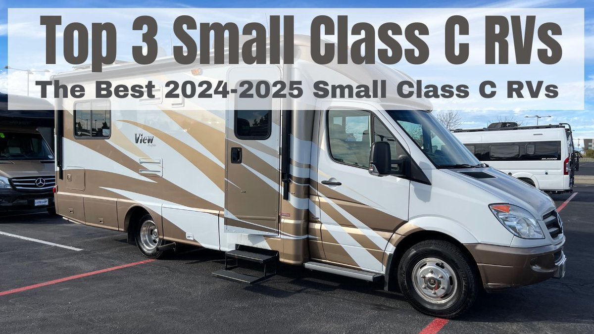 TheRVinspector's tweet photo. Small Class C RVs are very popular with the buying public. They let you have more living space without being big and bulky to drive.

So who makes the best small Class C RVs then? This video provides my recommendations of some of the best brands and models you can buy - https://t.co/qUIgkhZjez 

Here is the link for the guidebooks mentioned in this video -  https://t.co/hnUx6hABjT and https://t.co/E8BASNQ0ZH 
#motorhome #motorhomelife