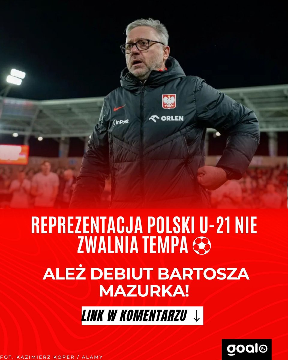 goalpl's tweet photo. KONIEC! 🇵🇱 3:0 🇸🇪

Polska U-21 bezlitosna dla Szwedów. Debiutant Bartosz Mazurek z dubletem, a Biało-czerwoni zgarniają komplet punktów ⚽⚽🔥 https://t.co/G3ludBgQWd