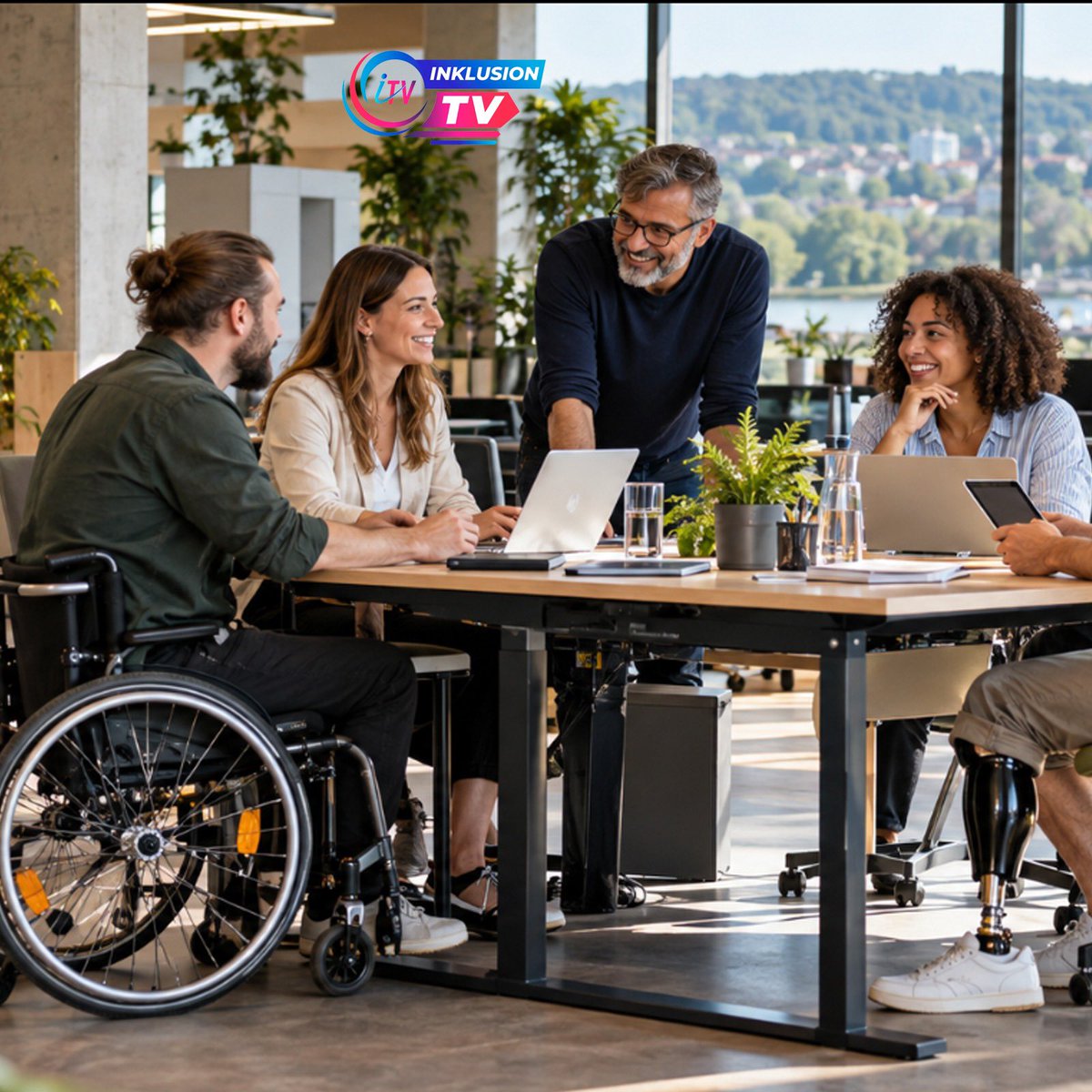 InklusionTV's tweet photo. 💼♿ Inklusion wirkt: Unternehmen zeigen heute im Saarland, wie die Beschäftigung von Menschen mit Behinderungen gelingen kann – mit Beratung, passenden Arbeitsplätzen und weniger Barrieren. 💙
#Inklusion #Arbeitsmarkt #BeruflicheTeilhabe #Saarland https://t.co/l02cvlmHA5