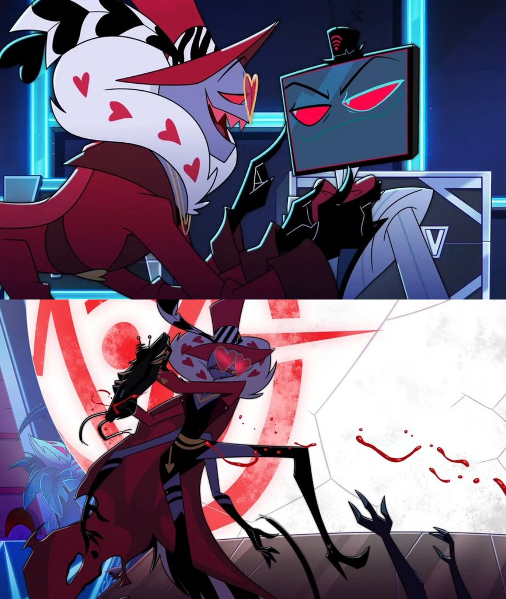 TheCartoonBase's tweet photo. ‘HAZBIN HOTEL’ creator Vivienne Medrano has said that Season 3 will show the next chapter of Vox and Valentino’s relationship. https://t.co/IhcoOsMg3a