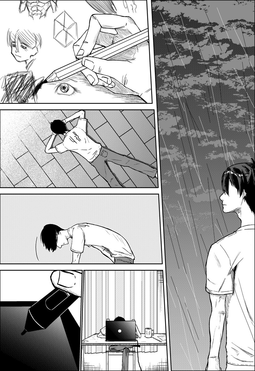 egg_digit's tweet photo. Another manga page 
I'll keep drawing, I'LL KEEP DRAWING 
I'll try my best to lay an egg too

#manga #mangaart #art #artmoots #fanart #mangaka #illustration‌‌ #egg https://t.co/DiU4dFQqU2
