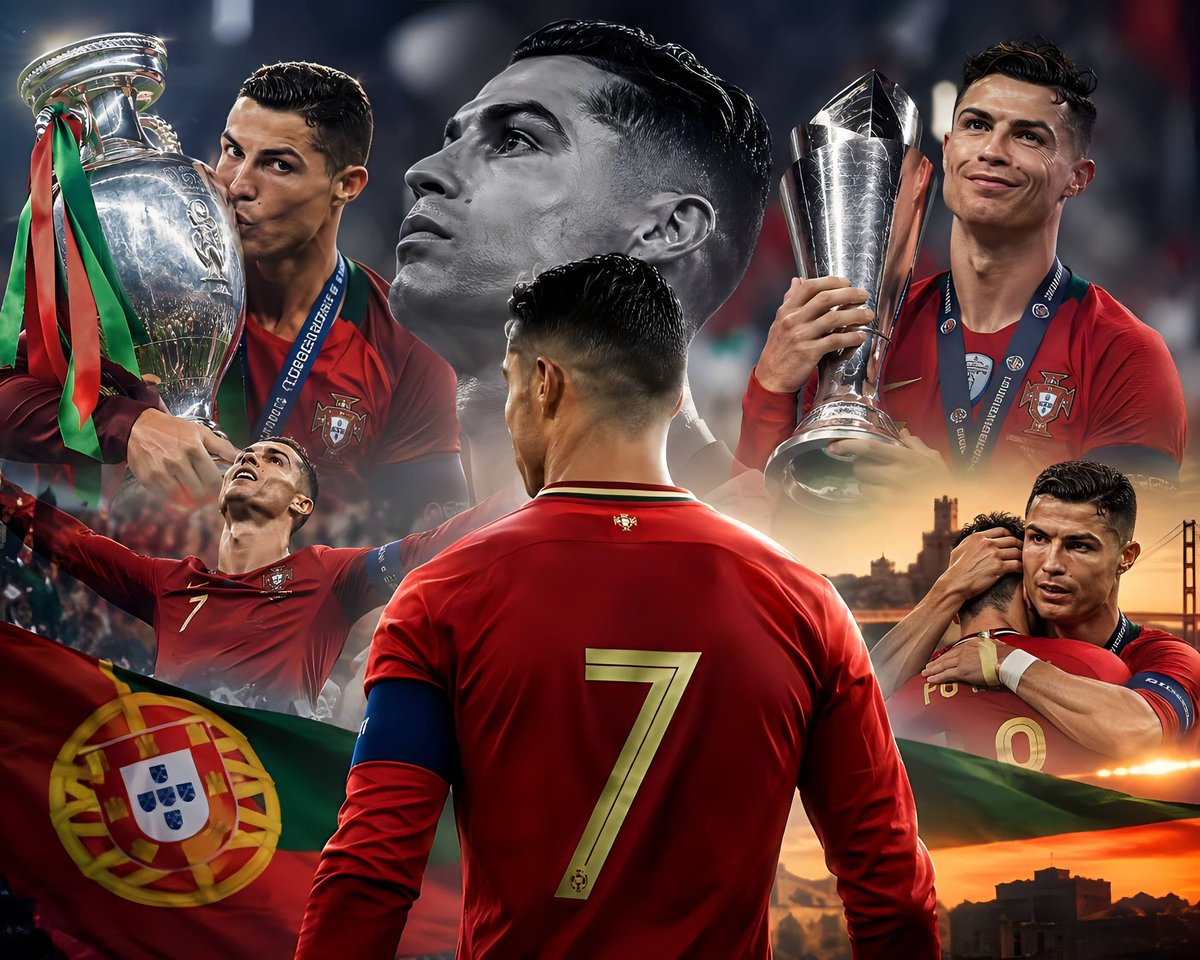 SeydinaOfficial's tweet photo. Pour son bien et celui de tous ses fans, Cristiano Ronaldo devrait peut-être tourner la page avec le Portugal

Il n’a plus rien à prouver avec sa sélection : 

un Euro, deux Nations League, des records à la pelle et une contribution immense à l’histoire du football portugais

Il a porté le Portugal au sommet et a marqué son histoire comme aucun autre

C’est le moment de partir GOAT