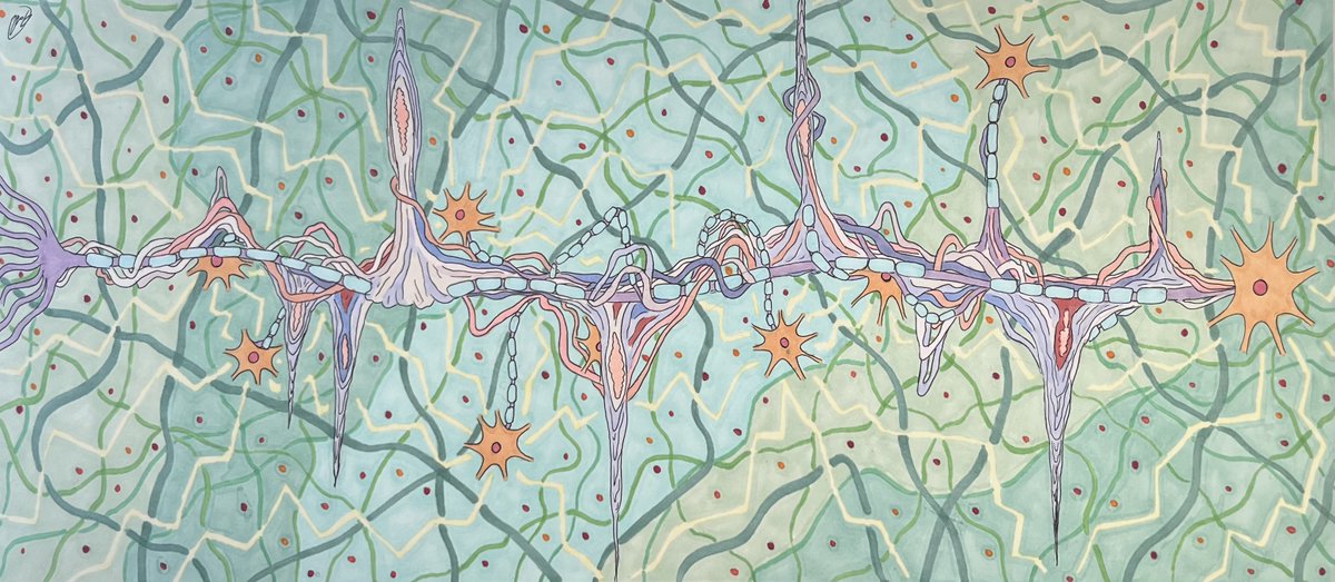 APforStudents's tweet photo. “Epileptic Entanglement” by Joshua Bleakley | AP 2-D Art and Design

Joshua Bleakley's work was selected for the 2025 AP Art and Design Digital Exhibit, which features exceptional artwork from AP students’ final portfolios.

🎨 Learn more about Joshua's work: https://t.co/zeVtwOfo0j
