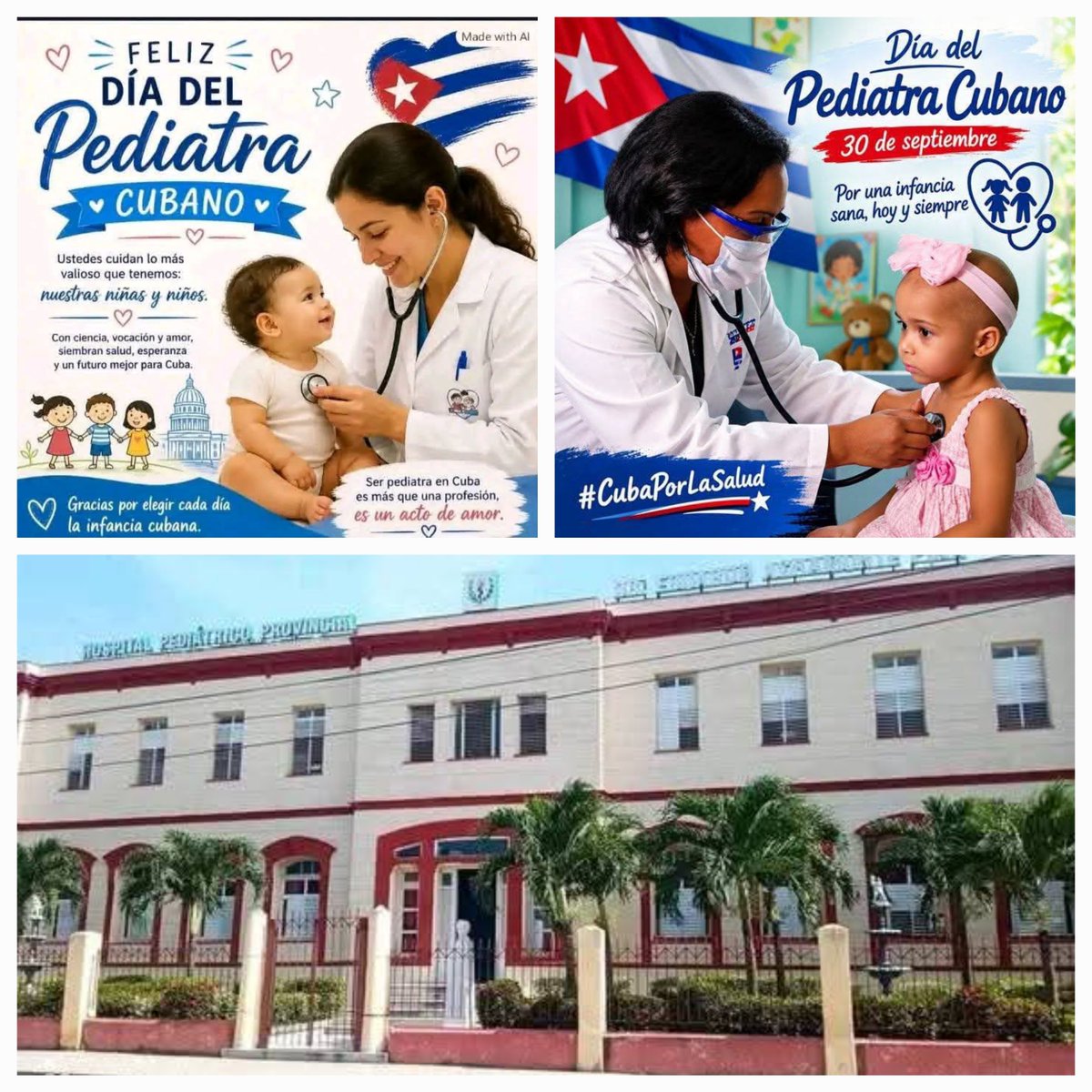 Dgsminas26's tweet photo. El 30 de septiembre se celebra en #Cuba el Día del Pediatra, en ocasión del natalicio del profesor Ángel Arturo Aballí Arellano (1880-1952)  considerado el padre de esta especialidad en la Isla. ¡Muchas felicidades! #Pediatria #CubaPorLaVida #SaludMinas https://t.co/NcnZynb4WN