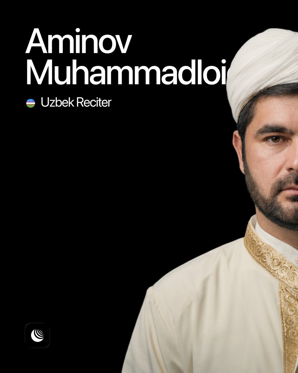 quranifyapp's tweet photo. Muhammadloiq Aminov 🇺🇿 is a respected Quran reciter from Uzbekistan, widely admired for his deep, melodic voice and preservation of traditional maqom-style recitation.

His heartfelt recitations and nasheeds have gained recognition across Muslim communities, especially through social media and digital platforms where his recordings are widely shared. Known for his emotional delivery and strong spiritual atmosphere, his voice resonates deeply with listeners during prayer and reflection.

Over the years, he has represented Uzbekistan in international Quran recitation competitions and has been invited to lead Taraweeh prayers during Ramadan in various countries. Through his unique recitation style and dedication to the Quran, he continues to inspire Muslims both in Central Asia and around the world.

Listen to his beautiful recitation on Quranify🤍