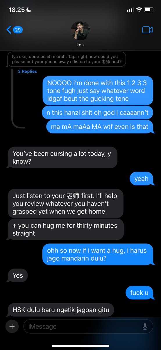 rosseryd's tweet photo. Throwback to when dd was forced to grind mandarin cause he kept failing HSK 1 (papi dah muak)

Pondphuwin one tweet au https://t.co/LoTOuKHBXm
