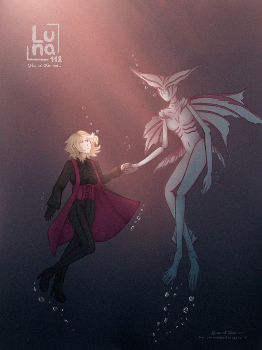 Luna112Gamer_'s tweet photo. Para el server de #ADOA surgió la temática de "recrear tu #Adomasona como sirena" pero en esta ocasión decidí tomar el reto para contar más sobre la historia de Nova con un minirelato e ilustración "El Canto de lo Oculto"✨
#DiscordADOA #AmorDeOtroArte https://t.co/EI4PEbhach