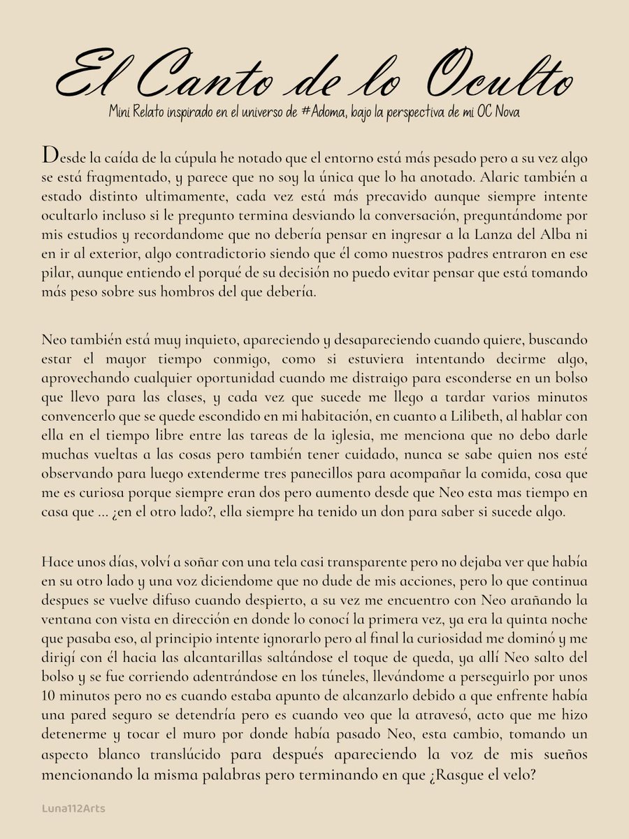 Luna112Gamer_'s tweet photo. Para el server de #ADOA surgió la temática de "recrear tu #Adomasona como sirena" pero en esta ocasión decidí tomar el reto para contar más sobre la historia de Nova con un minirelato e ilustración "El Canto de lo Oculto"✨
#DiscordADOA #AmorDeOtroArte https://t.co/EI4PEbhach