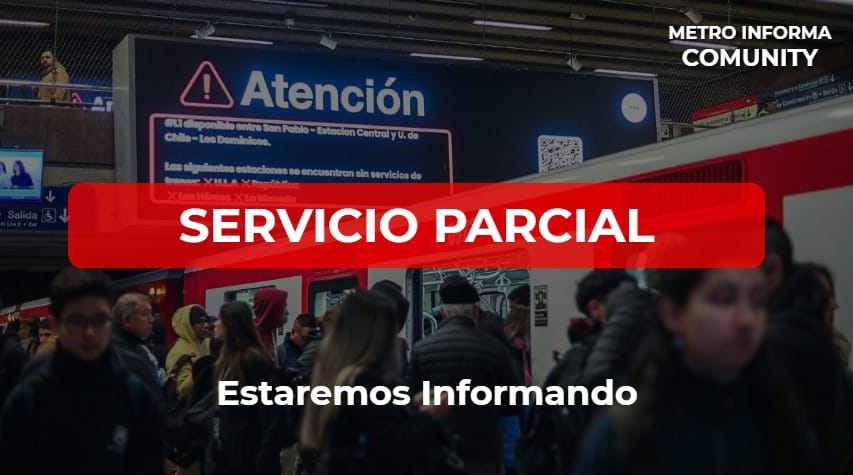 se_max7091's tweet photo. 🔴[15:04] Servicio Parcial en Línea 2 por Incidente Grave con Persona en las Vías en estación Copa Lo Martínez

🔃 Vespucio Norte - La Cisterna https://t.co/8j2YLLmBpA