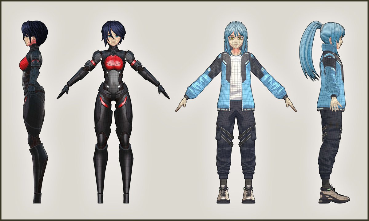 SocGrowths's tweet photo. Custom vrchat avatar. 
Credits(https://t.co/AOi7kAssIH)
#vrchatavatar #vrc #3DAssets https://t.co/JQqpnrV5RO